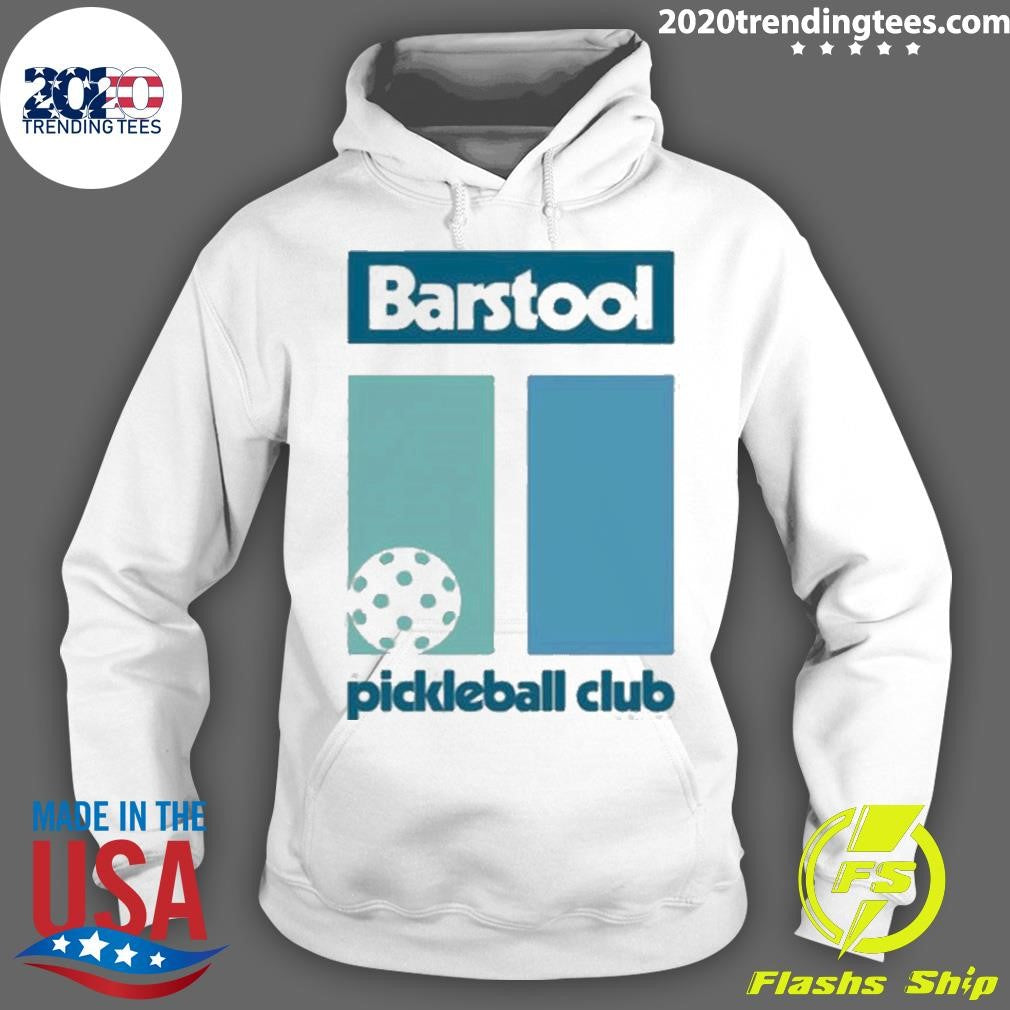 Premium Barstool Pickleball Club Retro - Adult & Kids T-Shirts, Sweatshirts & Hoodies apparel design preview 2