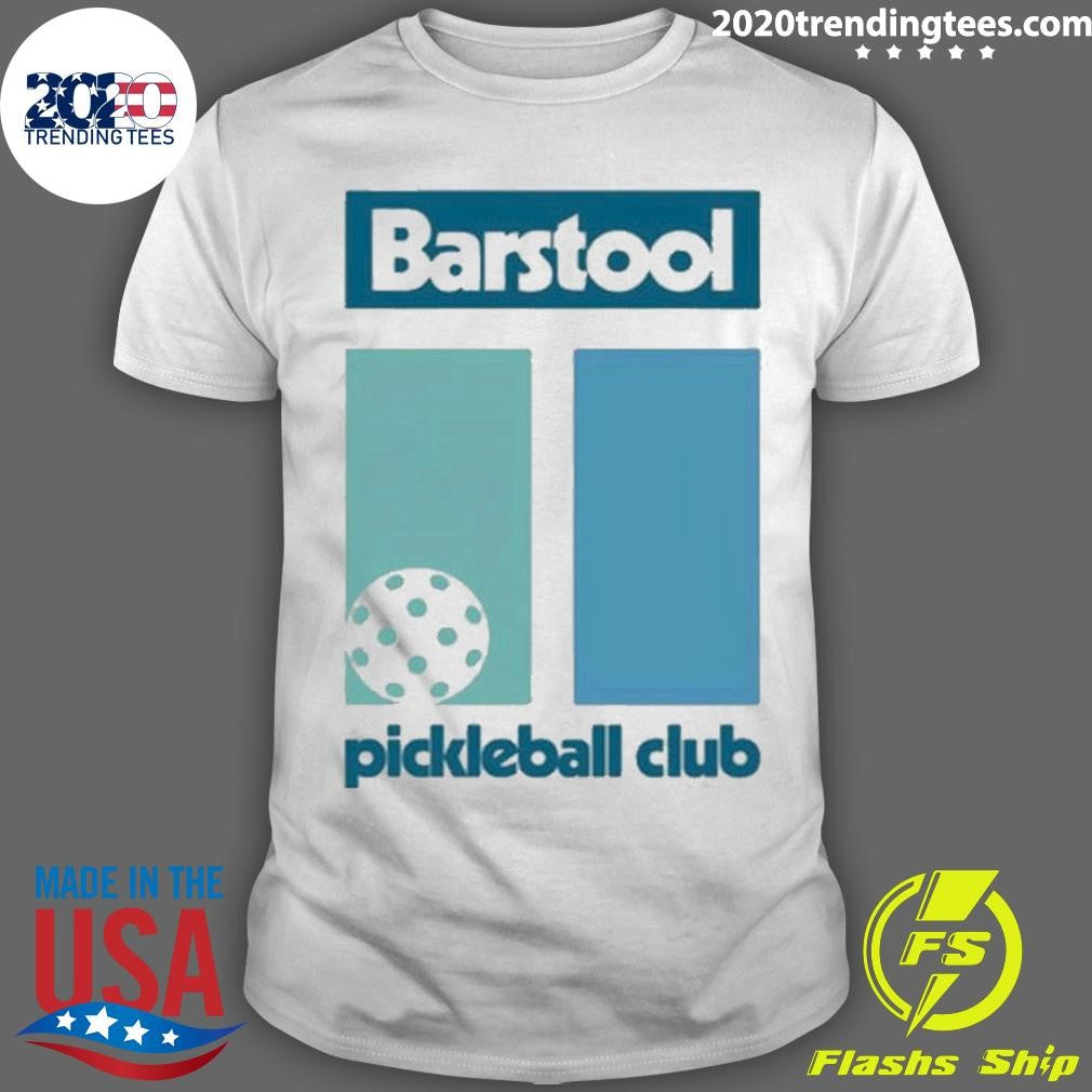 Premium Barstool Pickleball Club Retro - Adult & Kids T-Shirts, Sweatshirts & Hoodies apparel design preview 1
