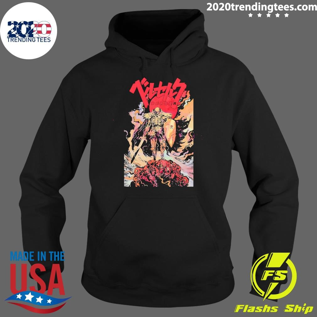 Premium Berserk Anime Manga Vintage - Adult & Kids T-Shirts, Sweatshirts & Hoodies apparel design preview 2