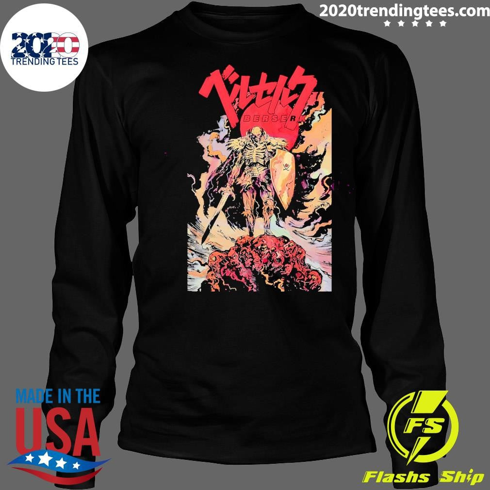 Premium Berserk Anime Manga Vintage - Adult & Kids T-Shirts, Sweatshirts & Hoodies apparel design preview 4