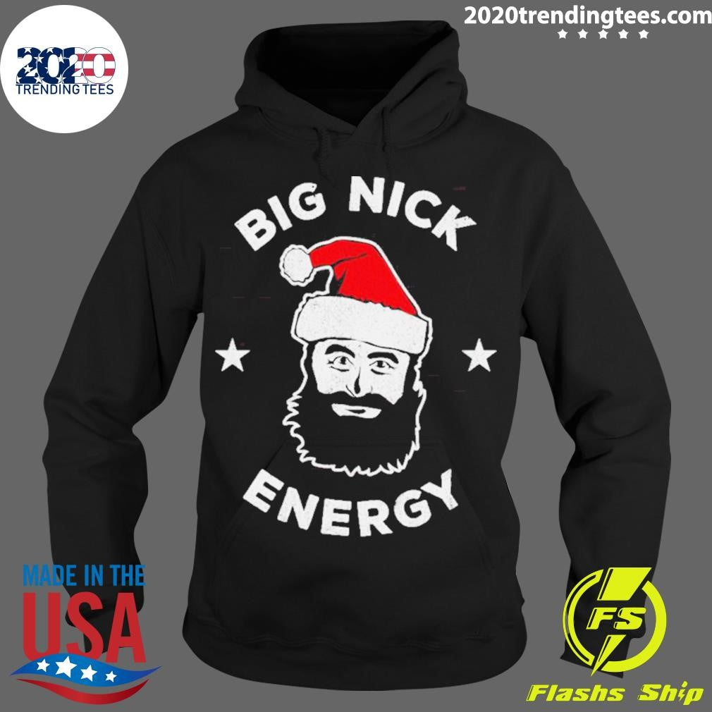 Premium Big Nick Energy Christmas - Adult & Kids T-Shirts, Sweatshirts & Hoodies apparel design preview 2