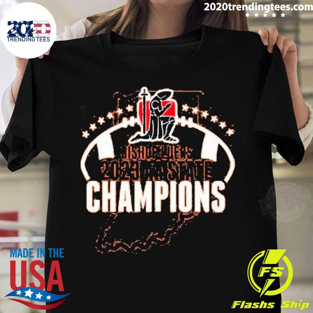 Premium Bishop Luers 2023 Football State Champ - Adult & Kids T-Shirts, Sweatshirts & Hoodies apparel design preview 1