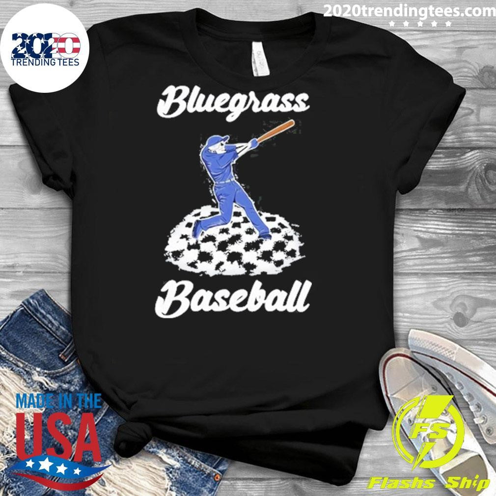 Premium Bluegrass Baseball - Adult & Kids T-Shirts, Sweatshirts & Hoodies apparel design preview 3