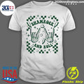 Premium Checkered Shamrock And Roll Skeleton Hand - Adult & Kids T-Shirts, Sweatshirts & Hoodies apparel design preview 1
