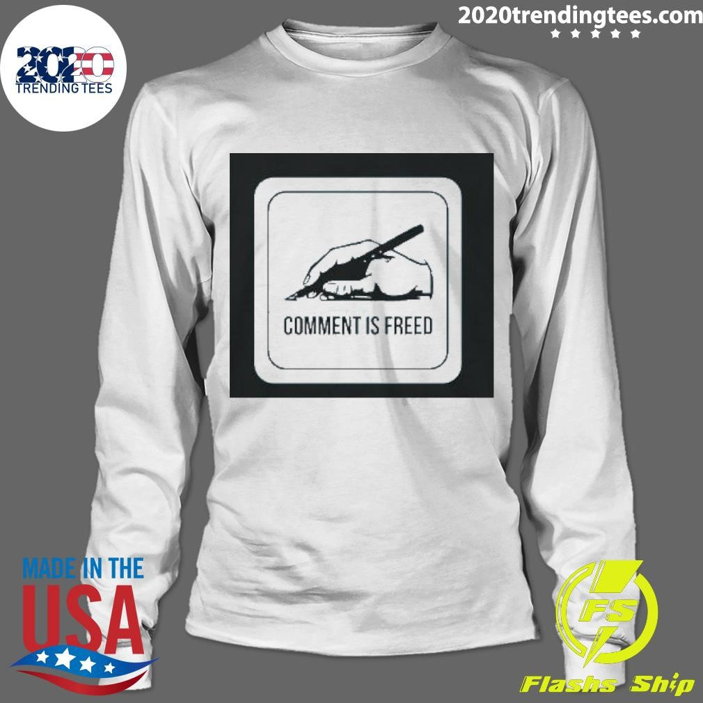Premium Comment Is Freed - Adult & Kids T-Shirts, Sweatshirts & Hoodies apparel design preview 4