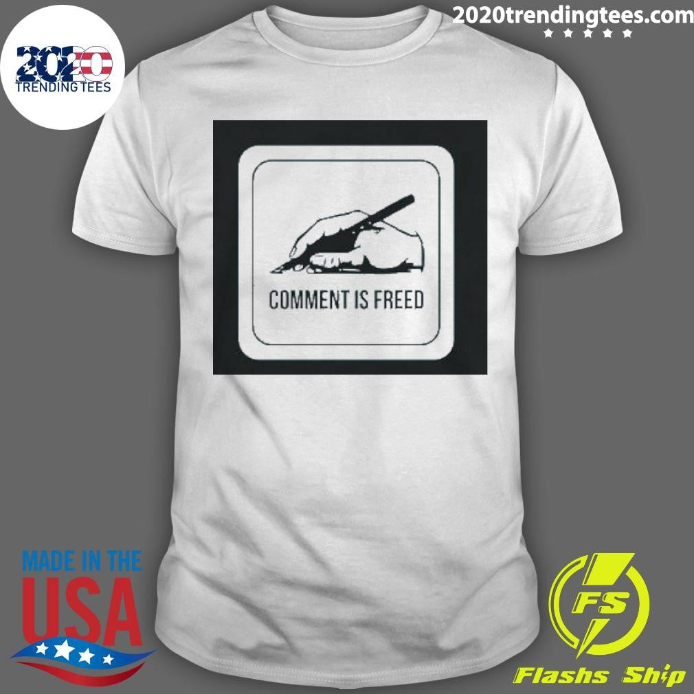 Premium Comment Is Freed - Adult & Kids T-Shirts, Sweatshirts & Hoodies apparel design preview 1