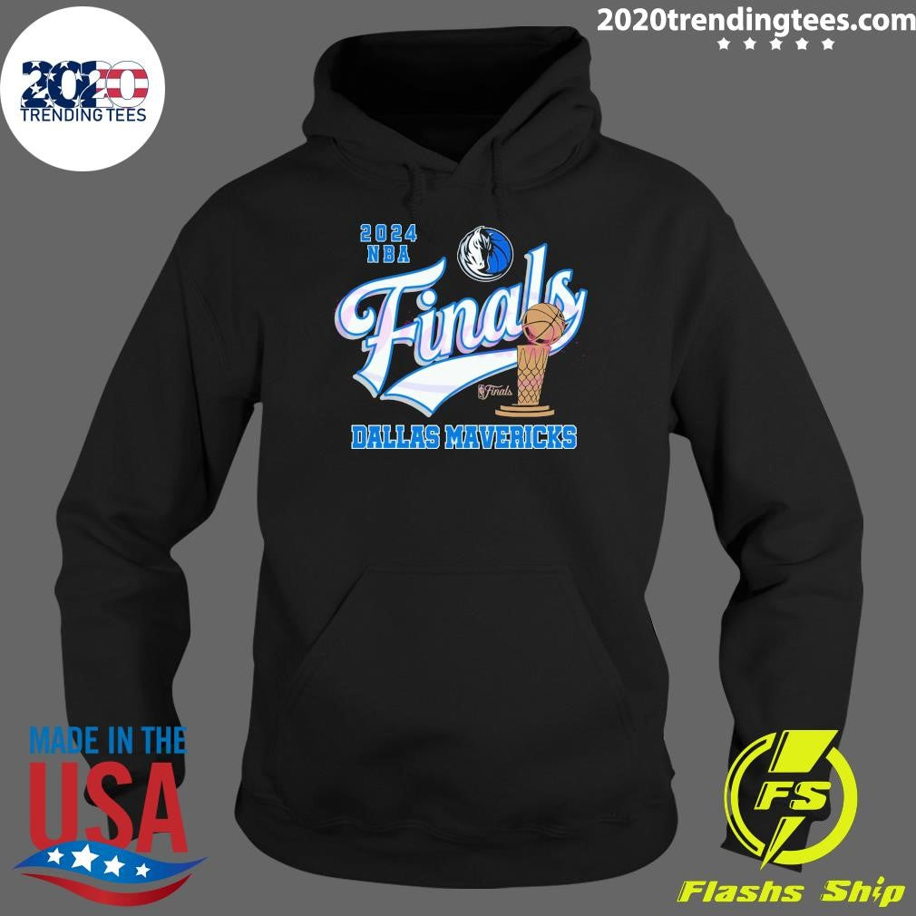 Premium Dallas Mavericks 2024 NBA Finals Trophy - Adult & Kids T-Shirts, Sweatshirts & Hoodies apparel design preview 2