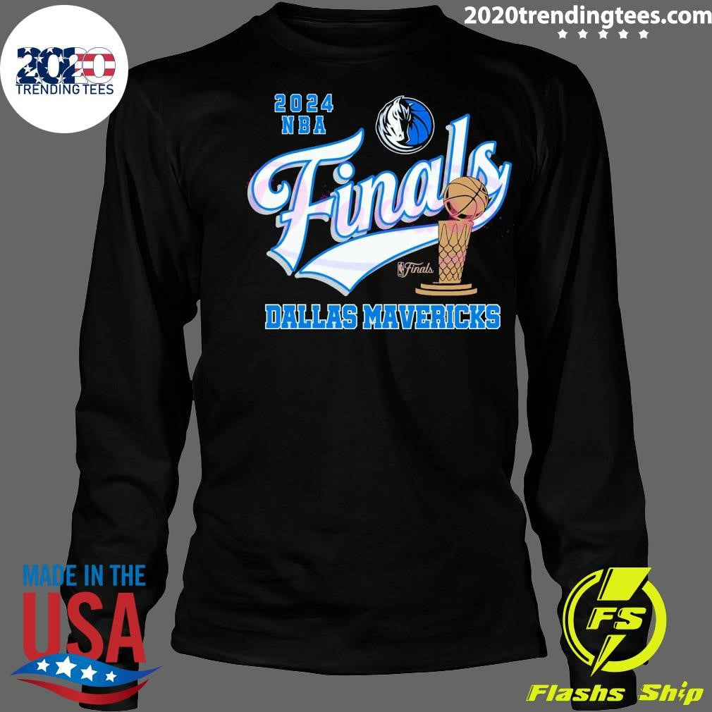 Premium Dallas Mavericks 2024 NBA Finals Trophy - Adult & Kids T-Shirts, Sweatshirts & Hoodies apparel design preview 4