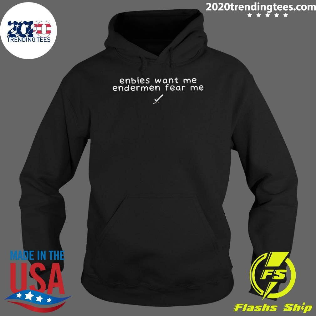 Premium Enbies Want Me Endermen Fear - Adult & Kids T-Shirts, Sweatshirts & Hoodies apparel design preview 2