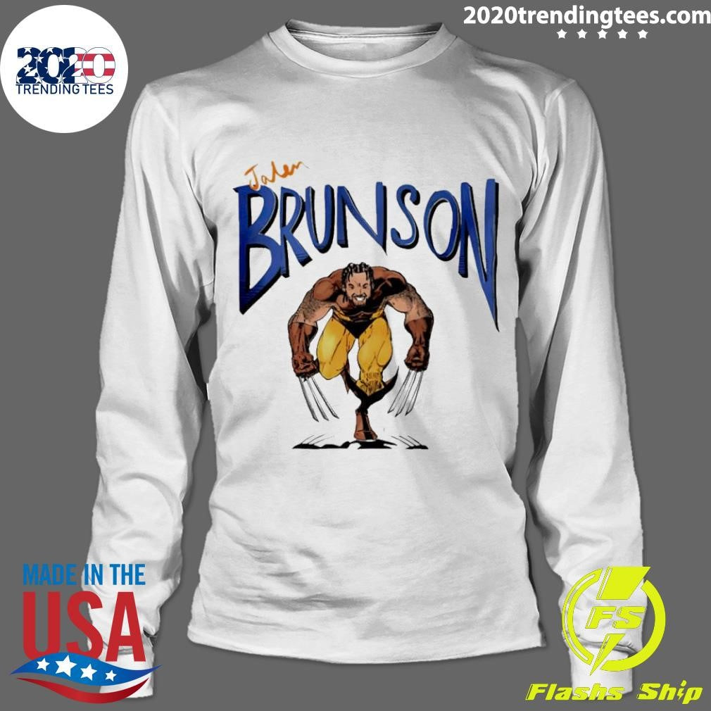 Premium Jalen Brunson Wolverine - Adult & Kids T-Shirts, Sweatshirts & Hoodies apparel design preview 4