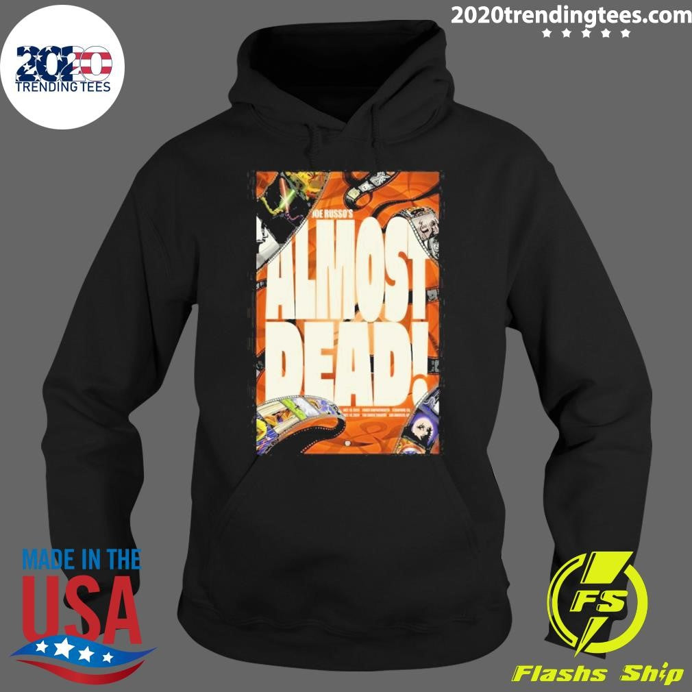 Premium Joe Russo's Almost Dead October 13, 2024 - Adult & Kids T-Shirts, Sweatshirts & Hoodies apparel design preview 2