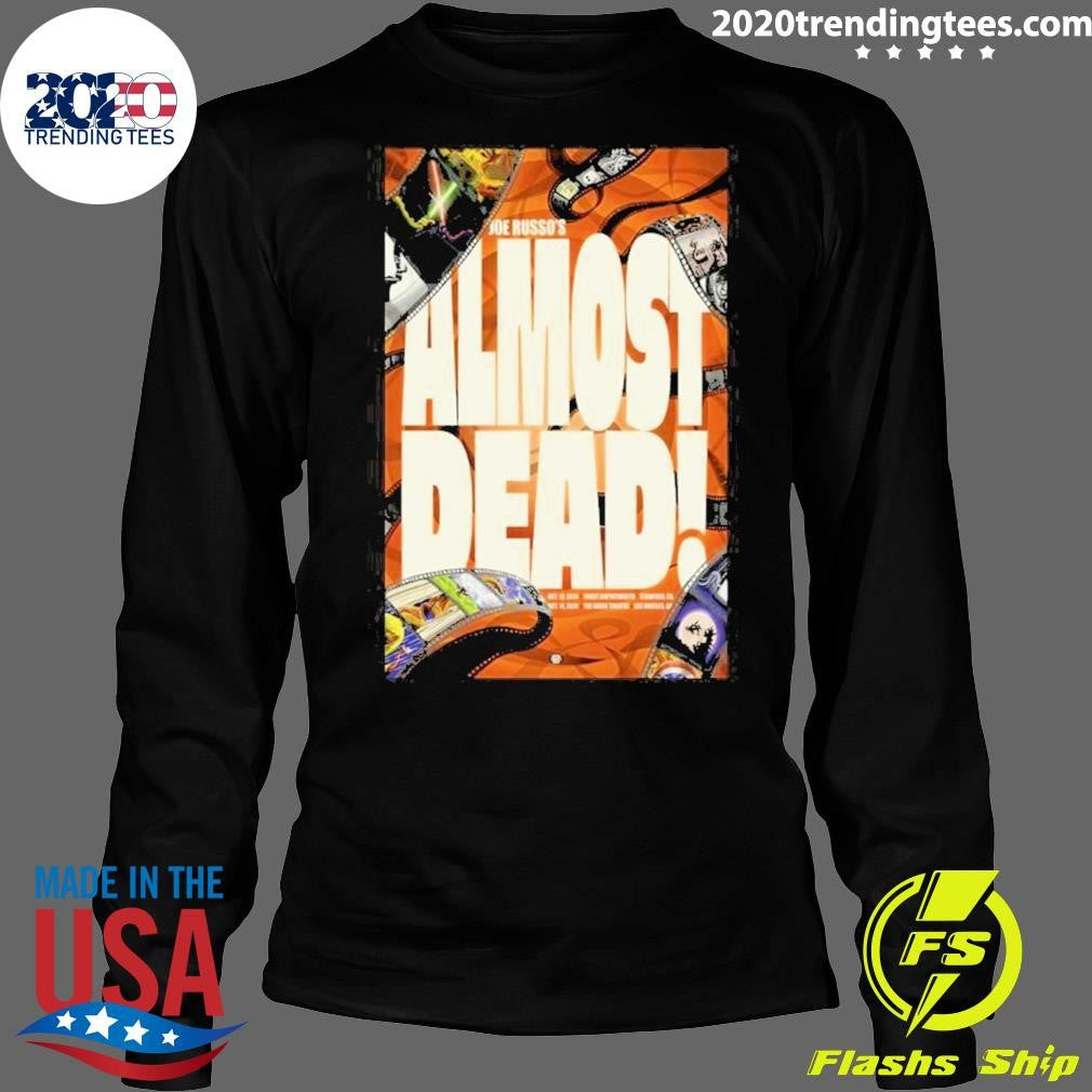 Premium Joe Russo's Almost Dead October 13, 2024 - Adult & Kids T-Shirts, Sweatshirts & Hoodies apparel design preview 4