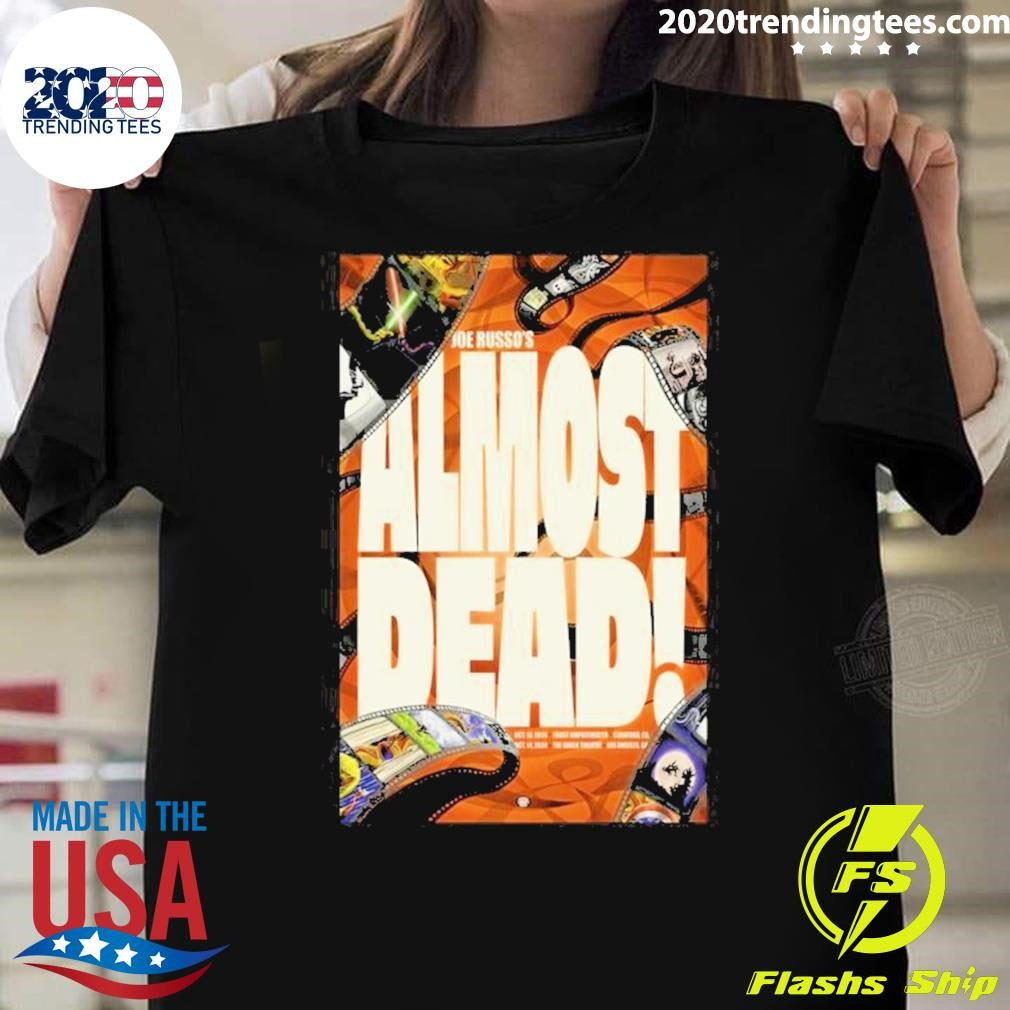 Premium Joe Russo's Almost Dead October 13, 2024 - Adult & Kids T-Shirts, Sweatshirts & Hoodies apparel design preview 1