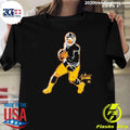Premium Justin Fields Pittsburgh Superstar Pose - Adult & Kids T-Shirts, Sweatshirts & Hoodies apparel design preview 1