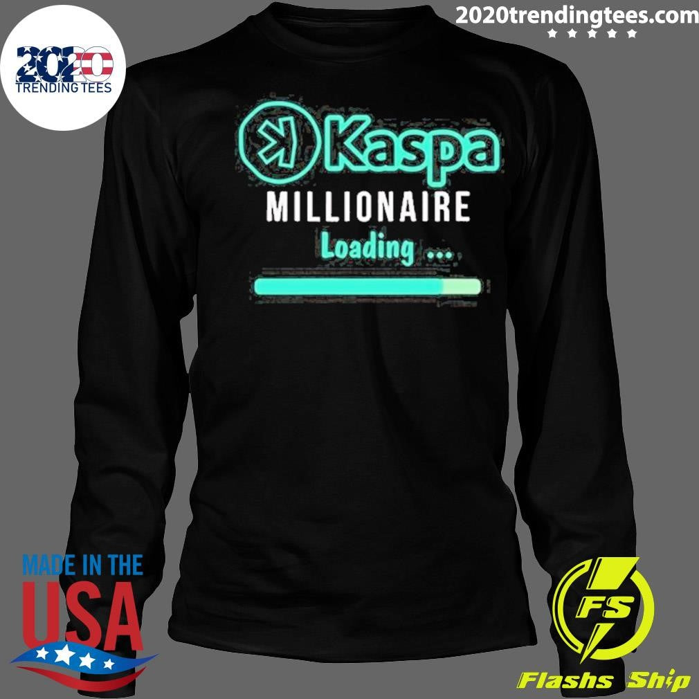 Premium Kaspa Millionaire Loading - Adult & Kids T-Shirts, Sweatshirts & Hoodies apparel design preview 4