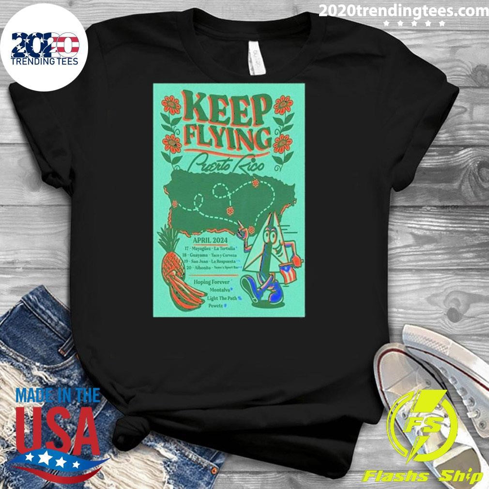 Premium Keep Flying April Tour 2024 - Adult & Kids T-Shirts, Sweatshirts & Hoodies apparel design preview 3