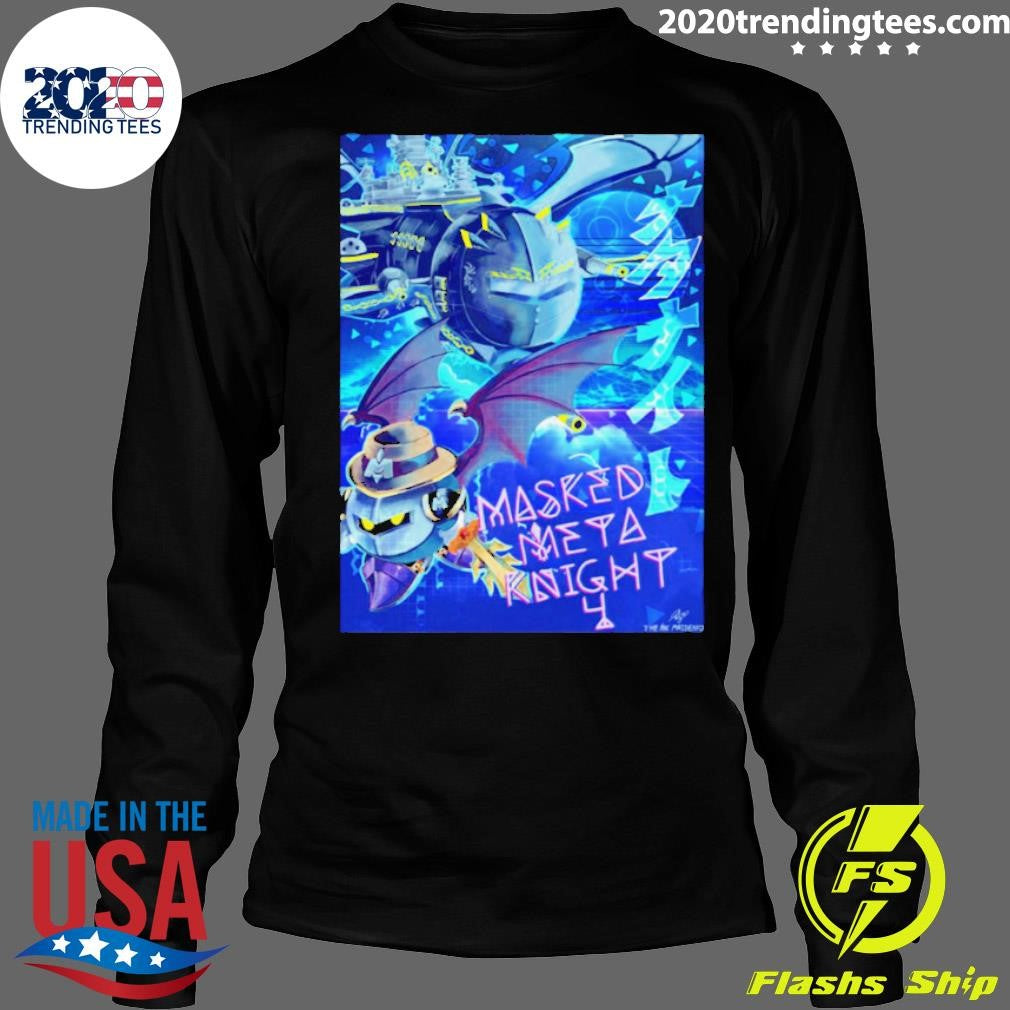 Premium Masked Meta Knight 4 - Adult & Kids T-Shirts, Sweatshirts & Hoodies apparel design preview 4