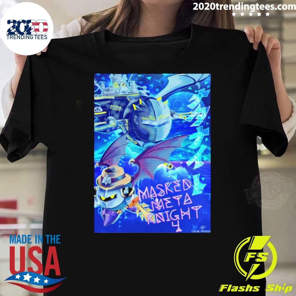 Premium Masked Meta Knight 4 - Adult & Kids T-Shirts, Sweatshirts & Hoodies apparel design preview 1