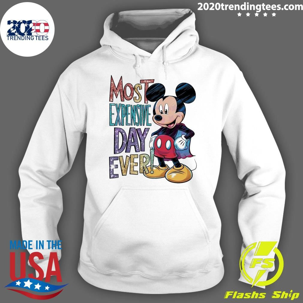 Premium Most Expensive Day Ever Glitter Mickey - Adult & Kids T-Shirts, Sweatshirts & Hoodies apparel design preview 2