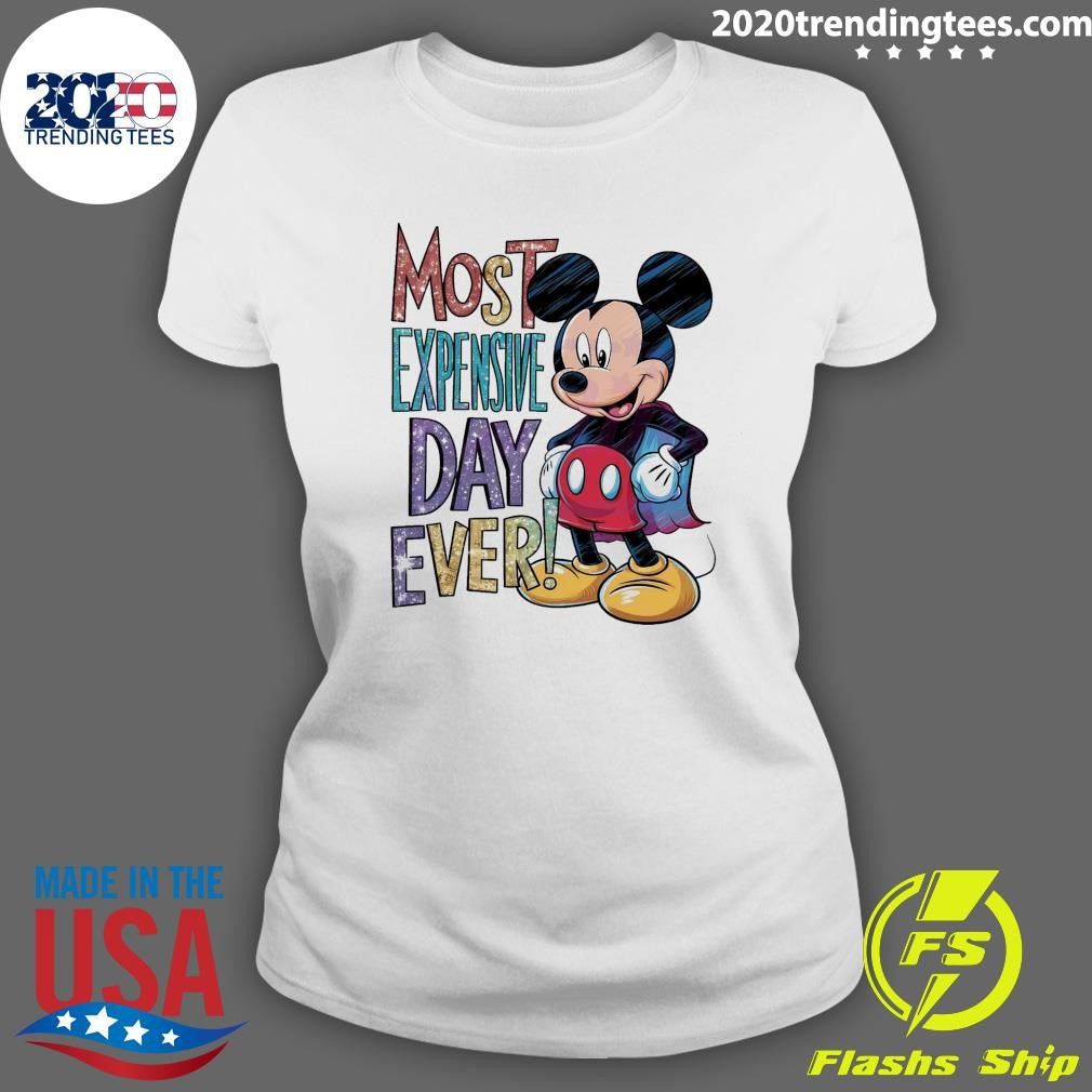 Premium Most Expensive Day Ever Glitter Mickey - Adult & Kids T-Shirts, Sweatshirts & Hoodies apparel design preview 3