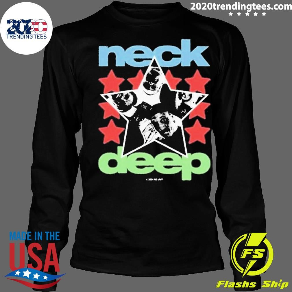 Premium Neck Deep Star Portrait - Adult & Kids T-Shirts, Sweatshirts & Hoodies apparel design preview 4