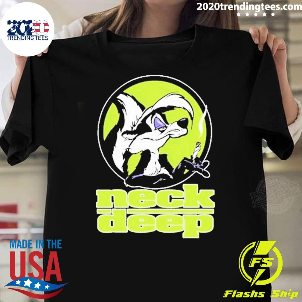 Premium Neckdeep Skunk - Adult & Kids T-Shirts, Sweatshirts & Hoodies apparel design preview 1