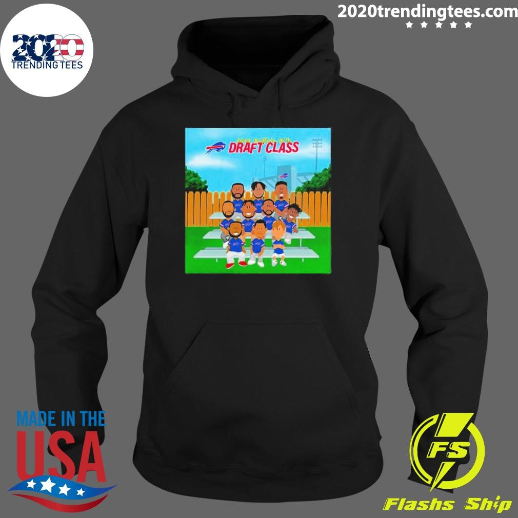 Premium Nfl Draft Class 2024 Buffalo Bills - Adult & Kids T-Shirts, Sweatshirts & Hoodies apparel design preview 2