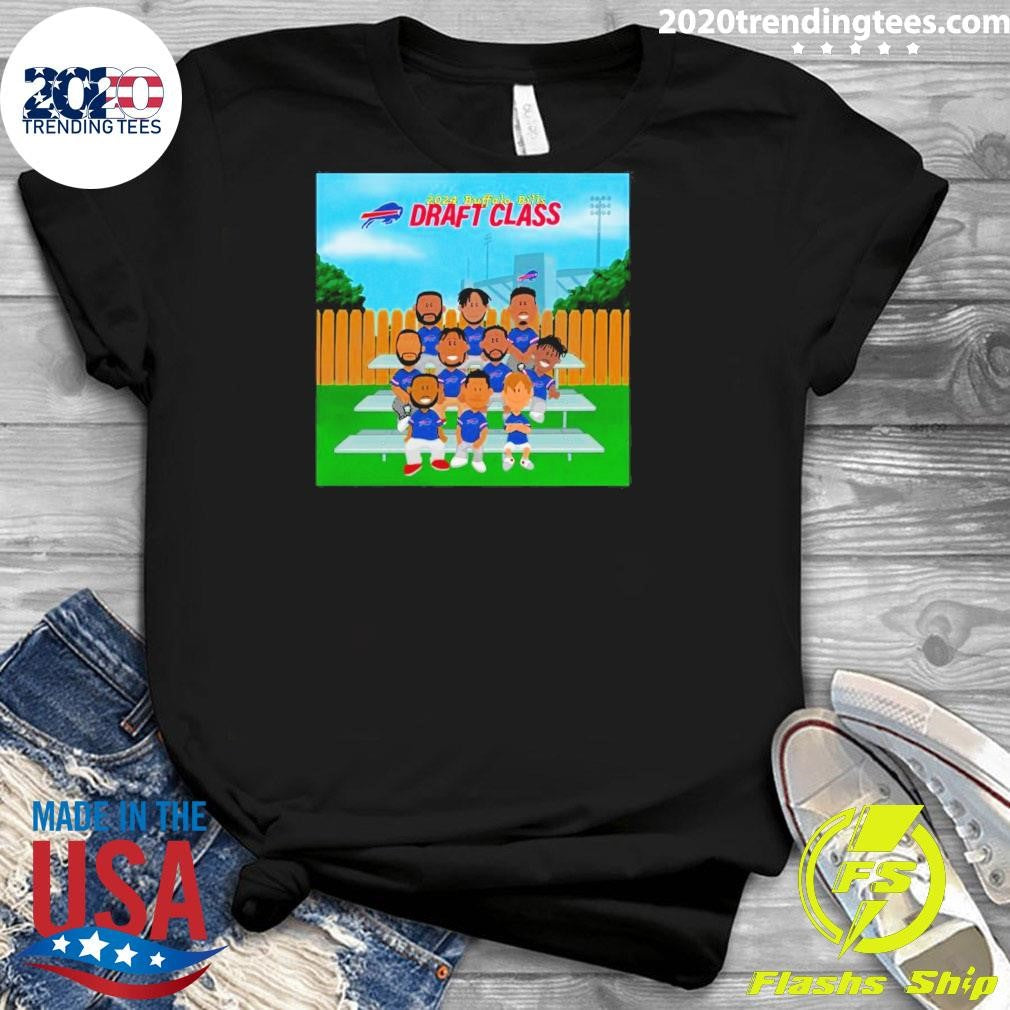 Premium Nfl Draft Class 2024 Buffalo Bills - Adult & Kids T-Shirts, Sweatshirts & Hoodies apparel design preview 3