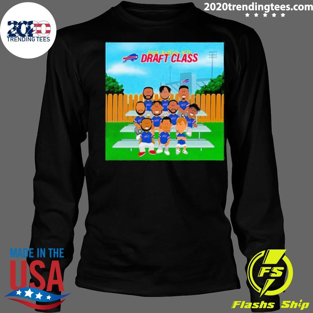 Premium Nfl Draft Class 2024 Buffalo Bills - Adult & Kids T-Shirts, Sweatshirts & Hoodies apparel design preview 4