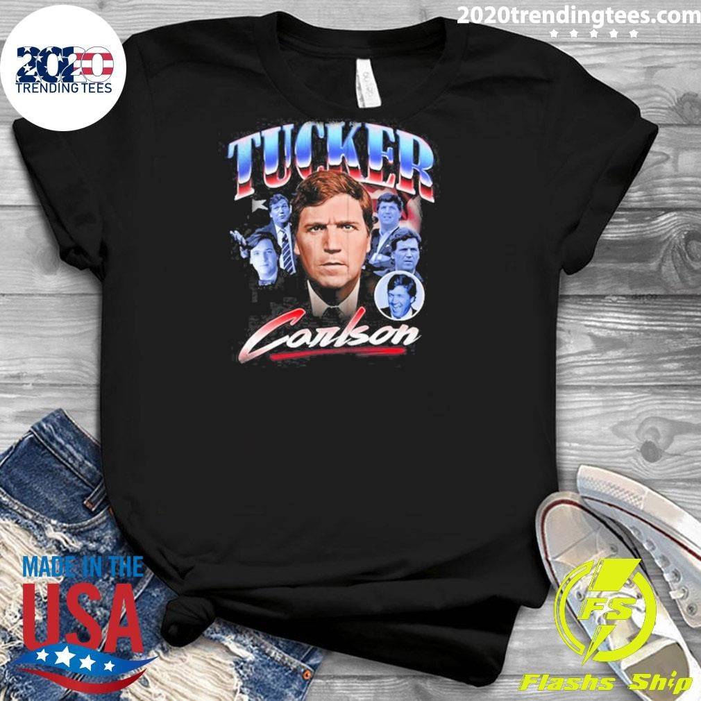 Premium Old Row Tucker Carlson Faces - Adult & Kids T-Shirts, Sweatshirts & Hoodies apparel design preview 3