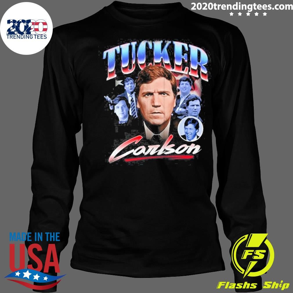 Premium Old Row Tucker Carlson Faces - Adult & Kids T-Shirts, Sweatshirts & Hoodies apparel design preview 4