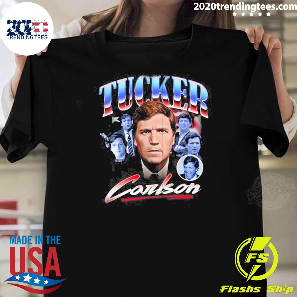 Premium Old Row Tucker Carlson Faces - Adult & Kids T-Shirts, Sweatshirts & Hoodies apparel design preview 1