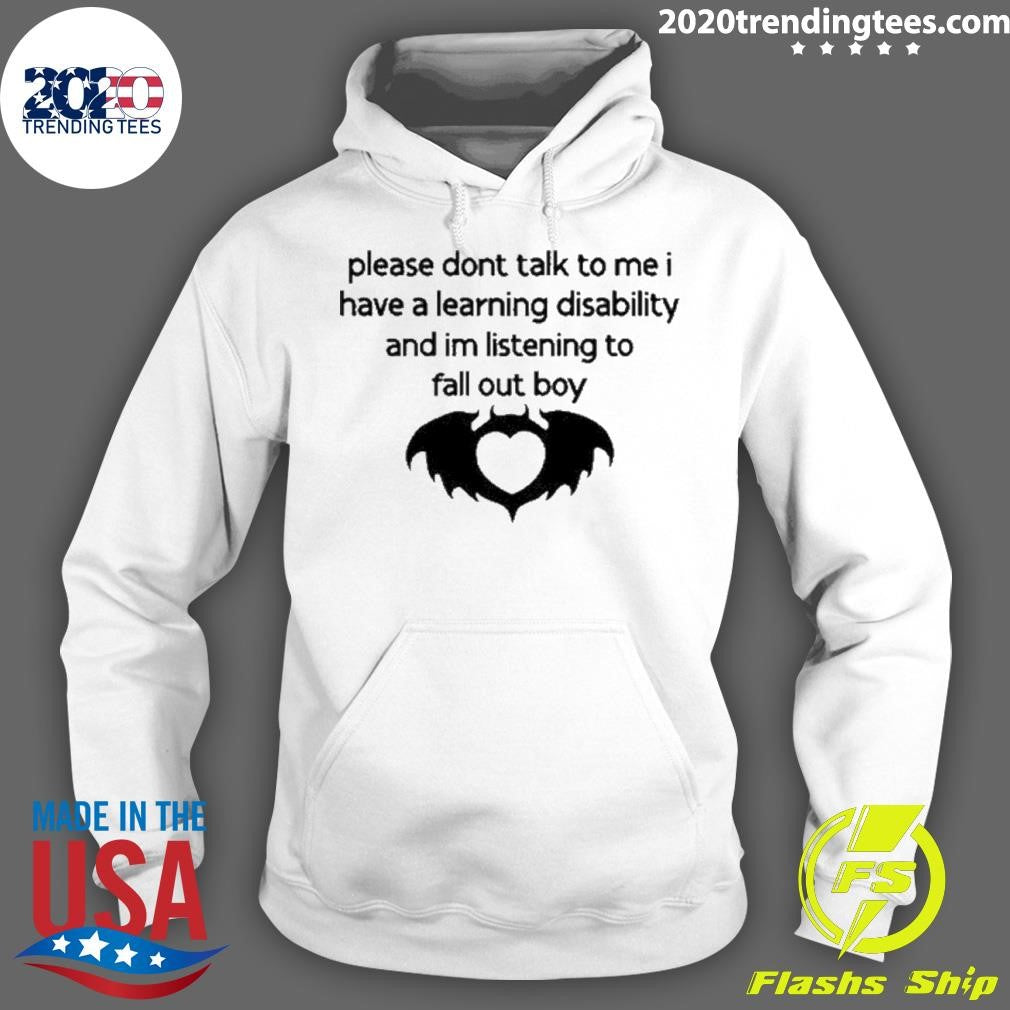 Premium Please Dont Talk To Me I Have A Learning - Adult & Kids T-Shirts, Sweatshirts & Hoodies apparel design preview 2