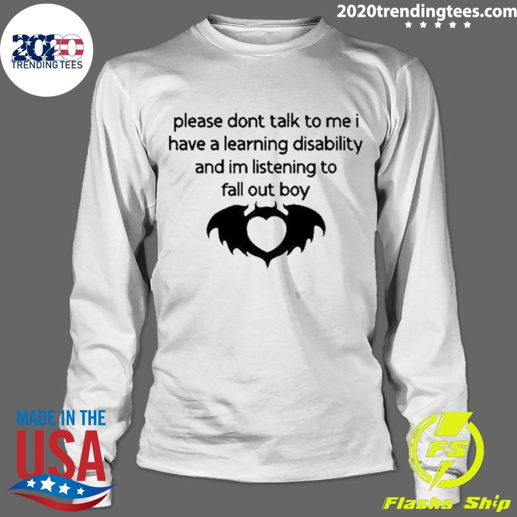 Premium Please Dont Talk To Me I Have A Learning - Adult & Kids T-Shirts, Sweatshirts & Hoodies apparel design preview 4