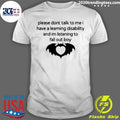 Premium Please Dont Talk To Me I Have A Learning - Adult & Kids T-Shirts, Sweatshirts & Hoodies apparel design preview 1