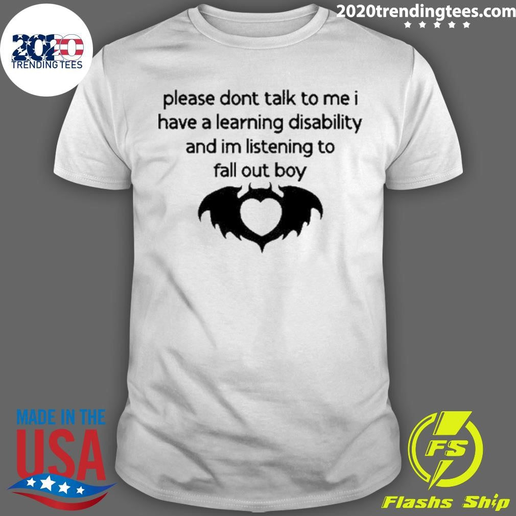 Premium Please Dont Talk To Me I Have A Learning - Adult & Kids T-Shirts, Sweatshirts & Hoodies apparel design preview 1