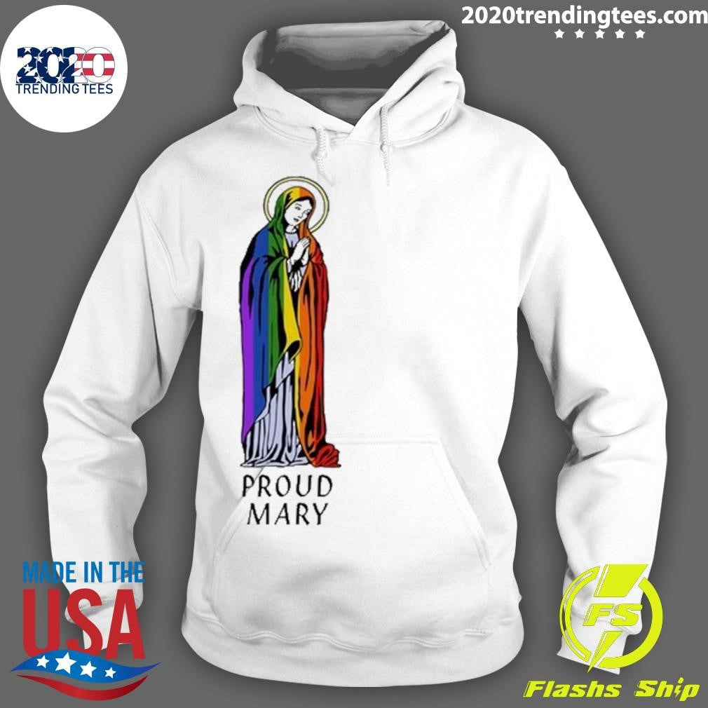 Premium Proud Mary Pride Flag - Adult & Kids T-Shirts, Sweatshirts & Hoodies apparel design preview 2