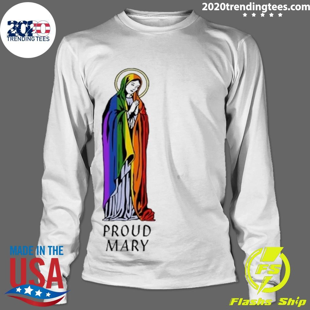 Premium Proud Mary Pride Flag - Adult & Kids T-Shirts, Sweatshirts & Hoodies apparel design preview 4