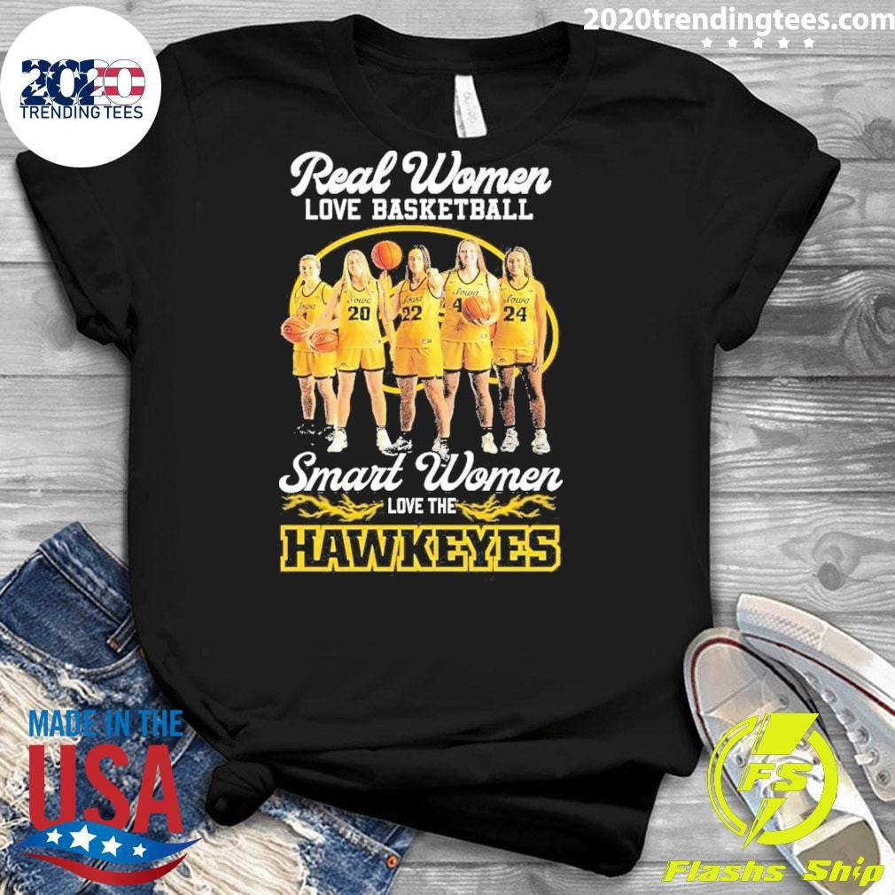 Premium Real Women Love Basketball Smart The Iowa - Adult & Kids T-Shirts, Sweatshirts & Hoodies apparel design preview 3
