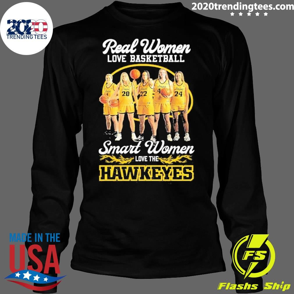 Premium Real Women Love Basketball Smart The Iowa - Adult & Kids T-Shirts, Sweatshirts & Hoodies apparel design preview 4