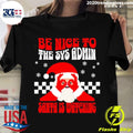 Premium Santa Is Watching Be Nice To The Sys Admin - Adult & Kids T-Shirts, Sweatshirts & Hoodies apparel design preview 1