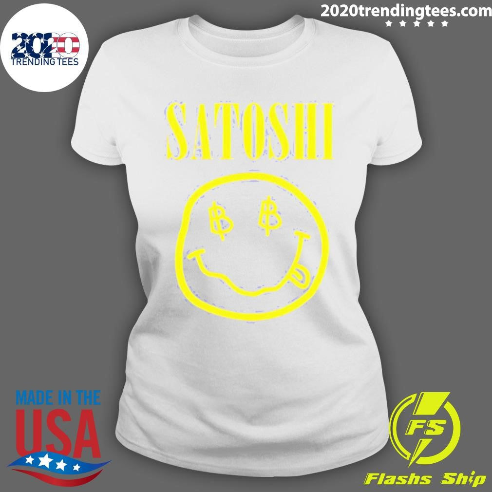 Premium Satoshi Smiley - Adult & Kids T-Shirts, Sweatshirts & Hoodies apparel design preview 3
