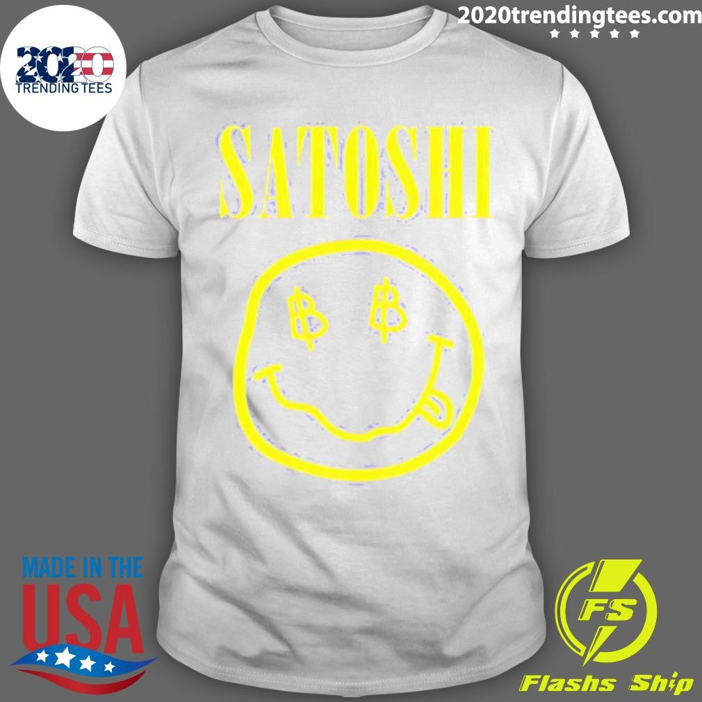 Premium Satoshi Smiley - Adult & Kids T-Shirts, Sweatshirts & Hoodies apparel design preview 1
