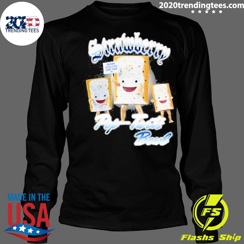 Premium Strawberry Pop Tarts Bowl - Adult & Kids T-Shirts, Sweatshirts & Hoodies apparel design preview 4