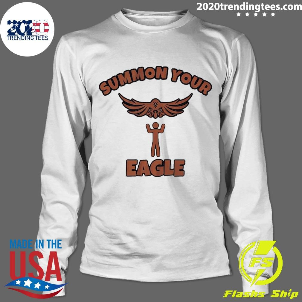 Premium Summon Your Eagle - Adult & Kids T-Shirts, Sweatshirts & Hoodies apparel design preview 4