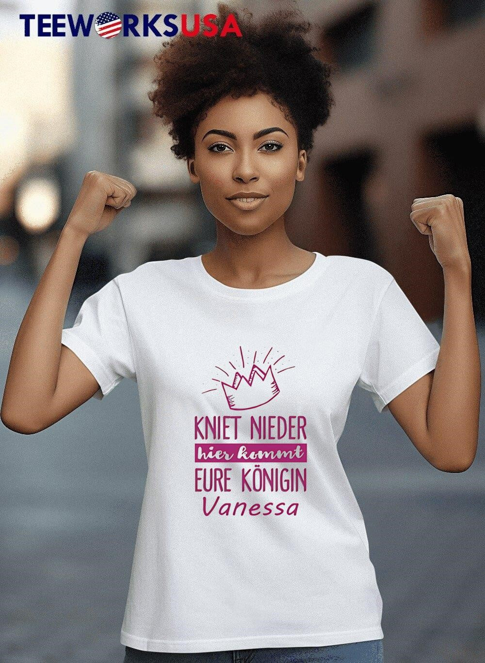 Premium Tasse Kniet Nieder Hier Kommt Eure Konigin - Adult & Kids T-Shirts, Sweatshirts & Hoodies apparel design preview 4