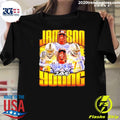 Premium Texas Tech Red Raiders Tahj Brooks Pose - Adult & Kids T-Shirts, Sweatshirts & Hoodies apparel design preview 1