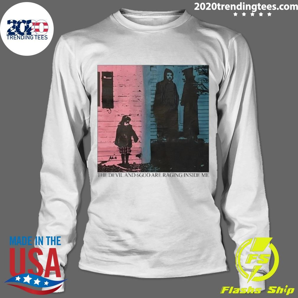 Premium The Devil And 6God Are Raging Inside Me - Adult & Kids T-Shirts, Sweatshirts & Hoodies apparel design preview 4