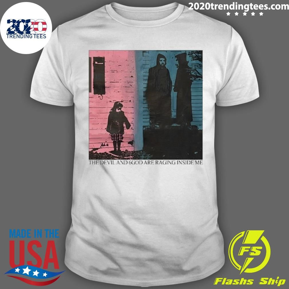 Premium The Devil And 6God Are Raging Inside Me - Adult & Kids T-Shirts, Sweatshirts & Hoodies apparel design preview 1