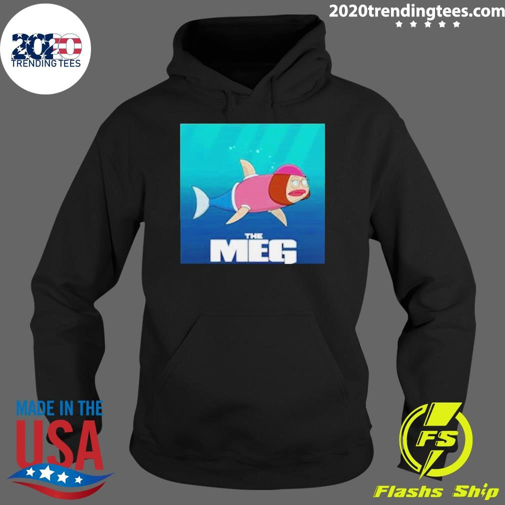 Premium The Meg Family Guy - Adult & Kids T-Shirts, Sweatshirts & Hoodies apparel design preview 2